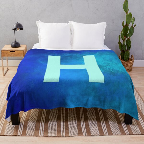 Item preview, Cosmic Fire Blue Alphabet H designed and sold by geoceltic.