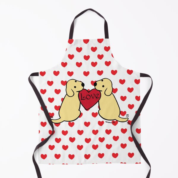 Item preview, Yellow Labrador Twins with Love designed and sold by HappyLabradors.