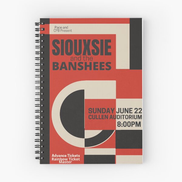 Item preview, Cartel promocional del concierto de Siouxsie and the Banshees gira por Estados Unidos designed and sold by adrienne75.