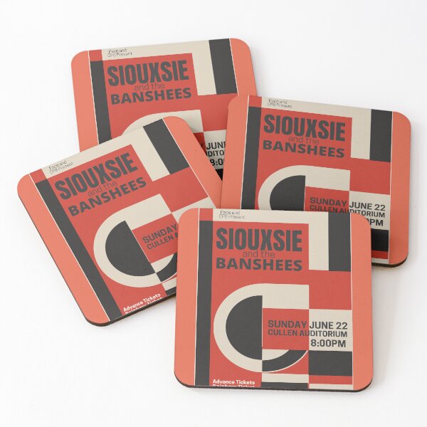 Item preview, Siouxsie and the Banshees concert promo poster US tour designed and sold by adrienne75.