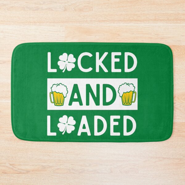 Aperçu de l'œuvre Lucked & Loaded - Conception drôle de la Saint-Patrick créée et vendue par Adonalyn.