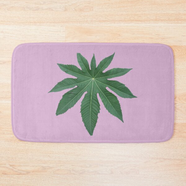 Item preview, castor leaf-pink background designed and sold by CSouissi.