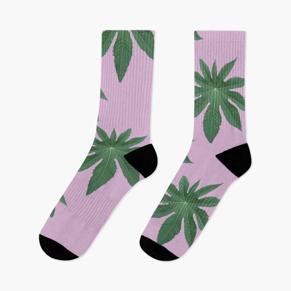 Item preview, castor leaf-pink background designed and sold by CSouissi.