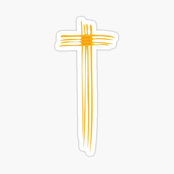 Religious Cross Stickers, Gold Color, 10 ct. – MarketCOL