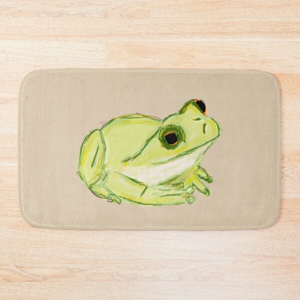 Item preview, Cottagecore Painted Frog designed and sold by cassandrafallon.