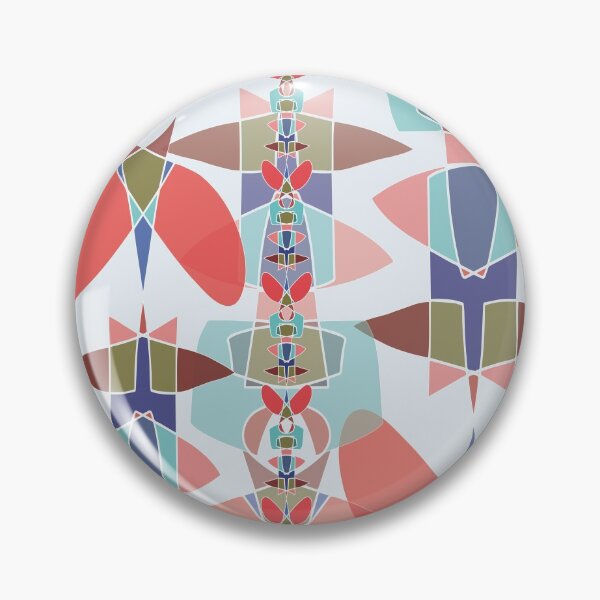 Item preview, Chain of Colorful Shapes No. 11-05 designed and sold by SterreStudio.