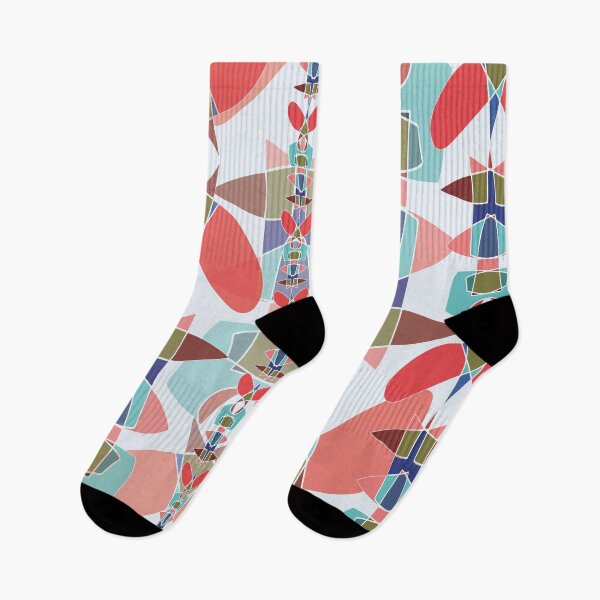 Item preview, Chain of Colorful Shapes No. 11-05 designed and sold by SterreStudio.