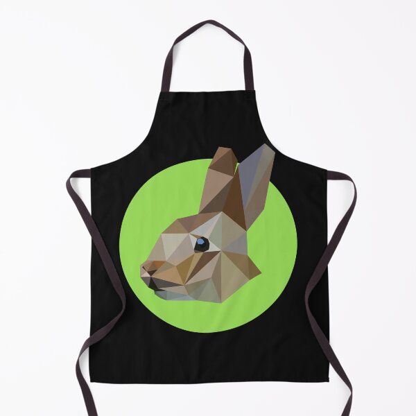 Item preview, Rabbit Art Polygonal Style Animal Portrait Hare Low Poly designed and sold by Verpax.