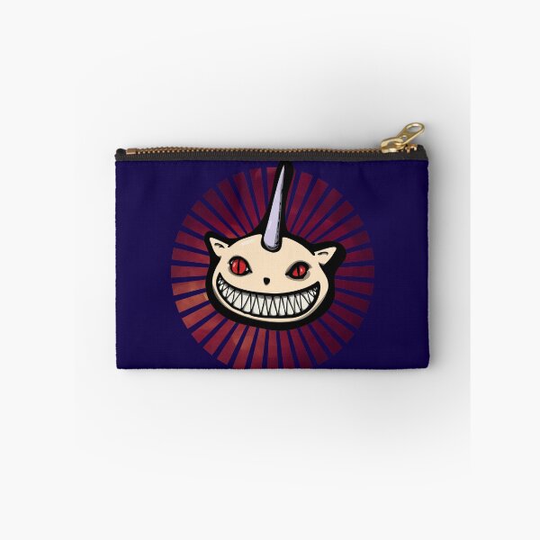 Item preview, Unicorn cat devil smiling with sharp teeth designed and sold by ChatterFox.