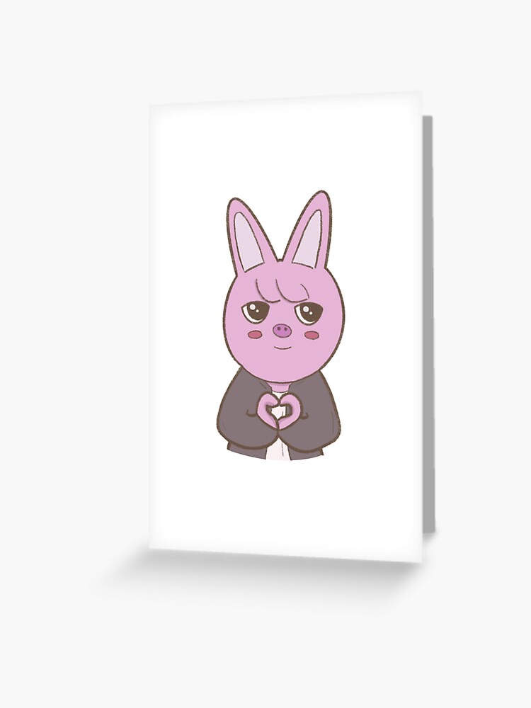 SKZOO Changbin - Dwaekki - Valentines Ver. | Greeting Card