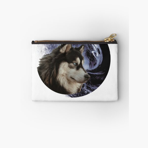 Item preview, Funny siberian Husky Stickers designed and sold by Raminovitch.