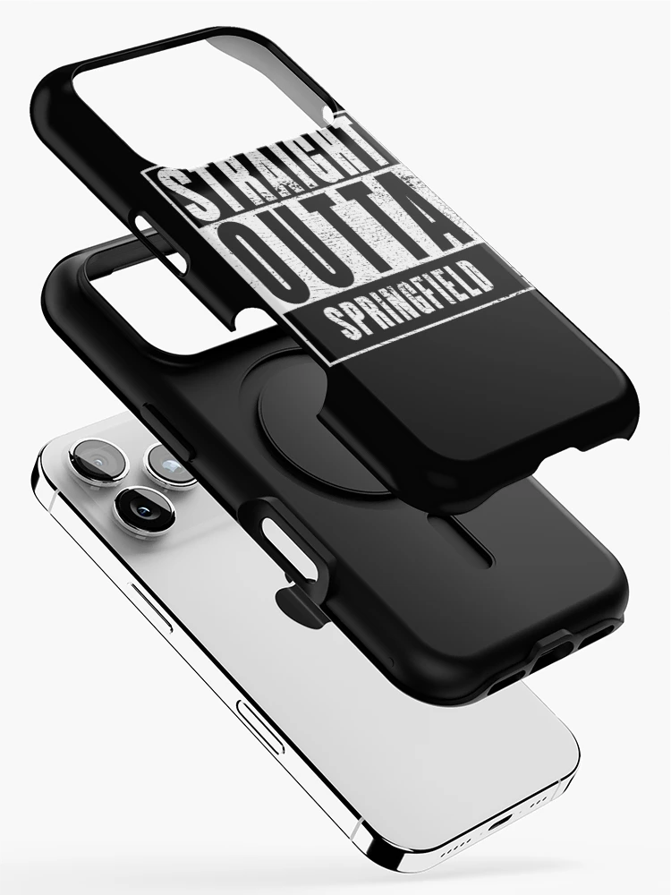 Thumbnail 2 of 4, iPhone Case, Straight Outta Springfield designed and sold by RandomStuffShop.