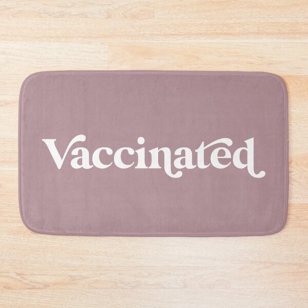 Item preview, Retro Vaccinated Design in with Pretty Lavender Background designed and sold by cutetype.