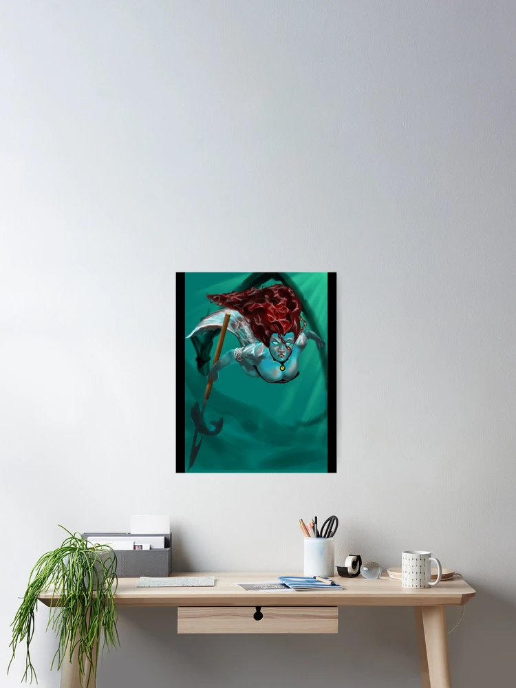 Thumbnail 2 of 3, Poster, Mermaid designed and sold by RaggedBanner.