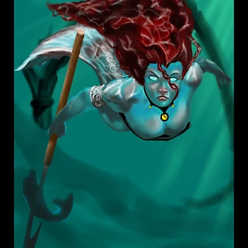 Artwork thumbnail, Mermaid by RaggedBanner