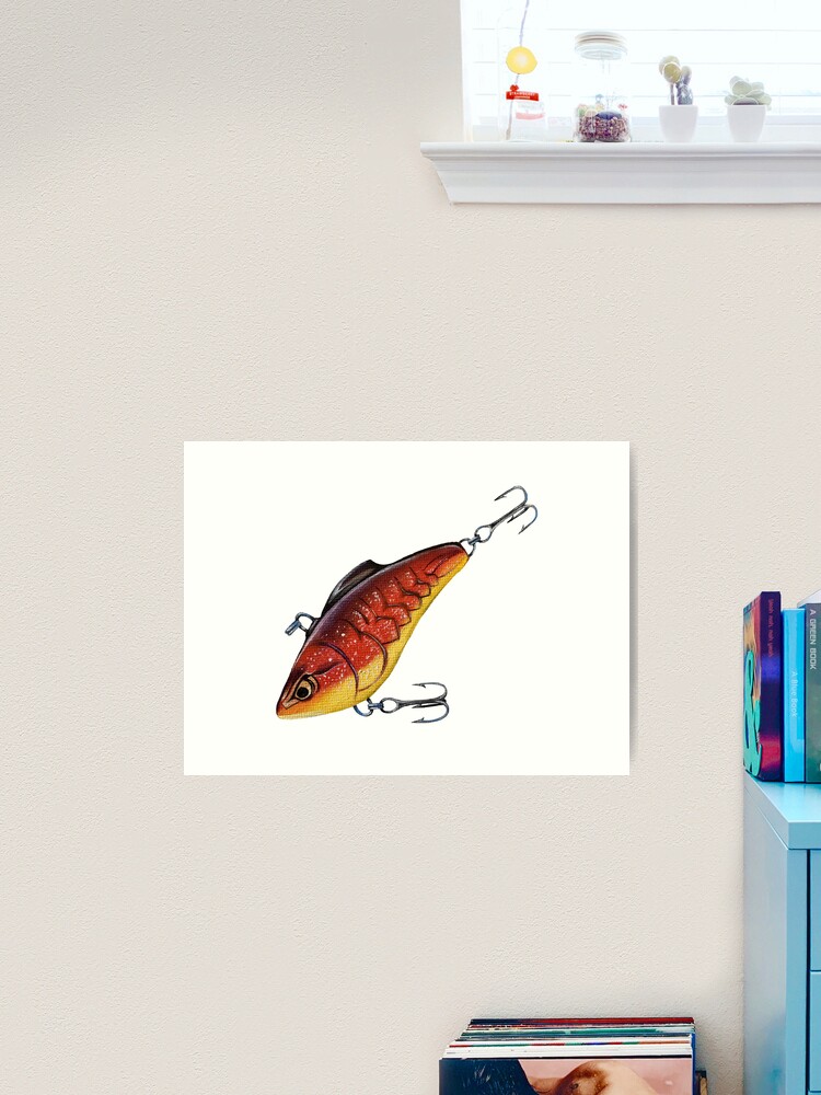 Fishing Lures Art_eye Love Lures_art Prints_framed Prints_canvas Gallery  Wrap Prints 