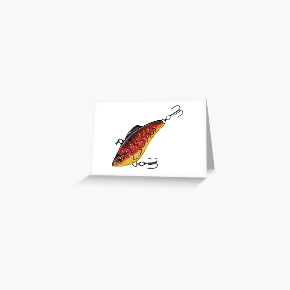 Red Fishing Lure Art Print for Sale by paigess