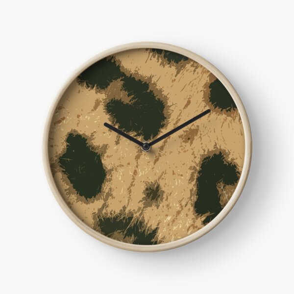 Animal Print Clock