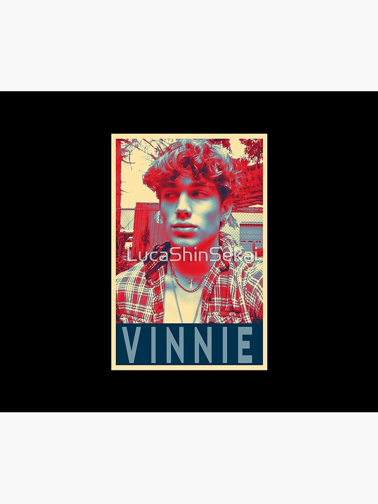 "Vinnie Hacker " Throw Blanket by LucaShinSekai Redbubble
