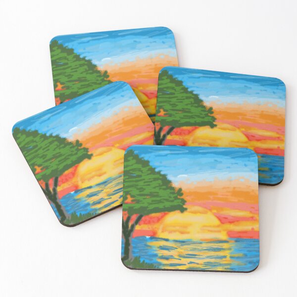Item preview, Sunset in the tropics  designed and sold by Louisbus90.