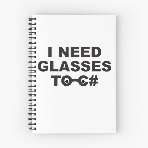 Item preview, I NEED GLASSES TO C # designed and sold by Montrepeneuer.