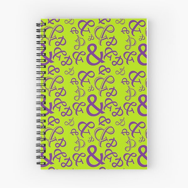 Item preview, Ampersand - Purple Green designed and sold by Lab___Rat.