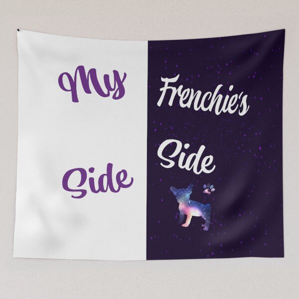 Item preview, My Side Frenchie's Side French Bulldog Galaxy designed and sold by Brinax.