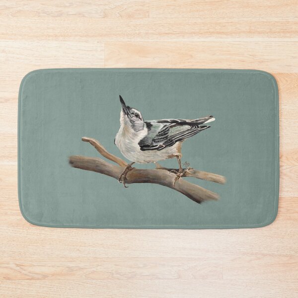 Item preview, White-breasted Nuthatch designed and sold by Angeles M. Pomata.