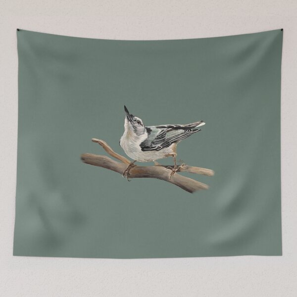 Item preview, White-breasted Nuthatch designed and sold by Angeles M. Pomata.