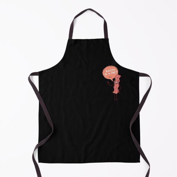 Item preview, Bacon Is A Diet (black) designed and sold by MadeByAbs.