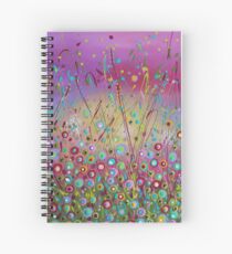 Heaven on Earth - Flower Meadow Spiral Notebook