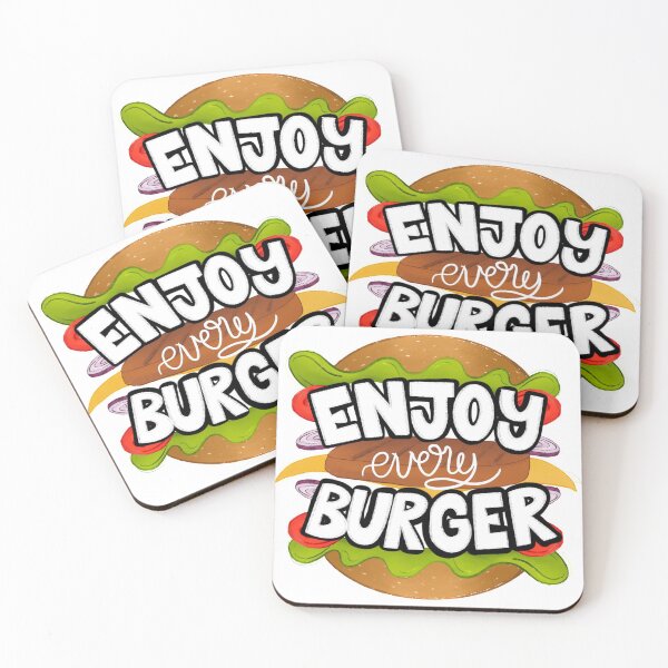 Item preview, Enjoy Every Burger, Homemade burger designed and sold by Mixture-DESIGN.