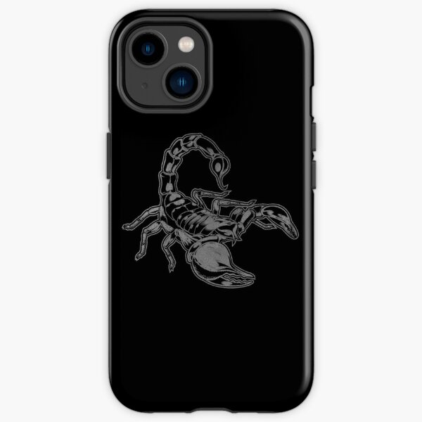 Silver Scorpion Insect iPhone Tough Case