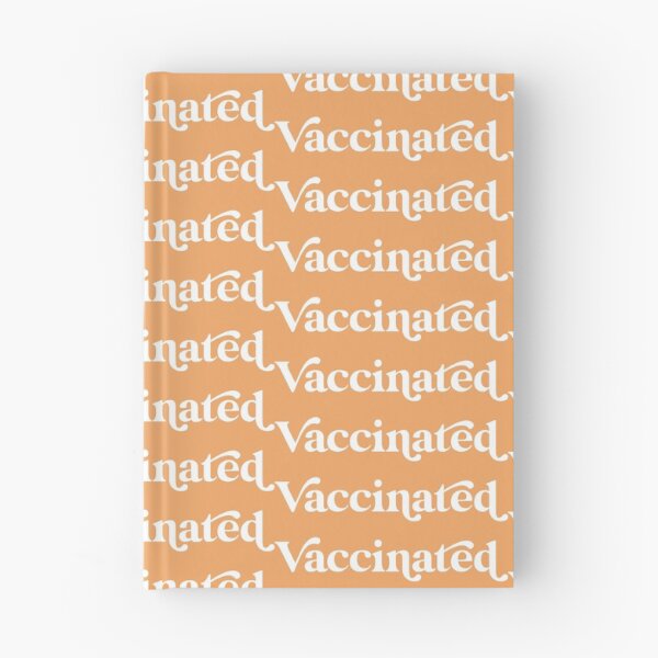 Item preview, Retro Vaccinated Design in with Pumpkin Background designed and sold by cutetype.