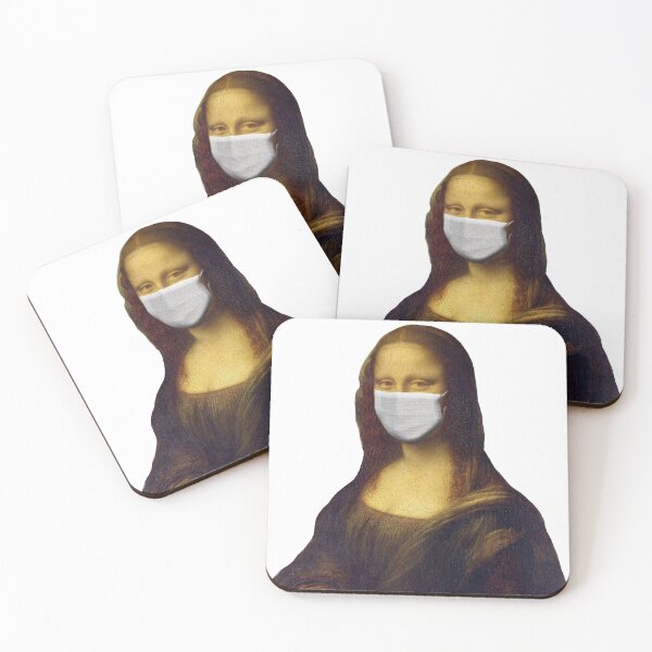 Item preview, Mona Lisa masked corona designed and sold by Laukays.