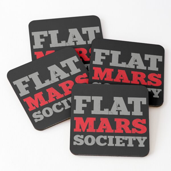 Item preview, Flat Mars Society Moon Universe Gift Idea designed and sold by Marco Damm.