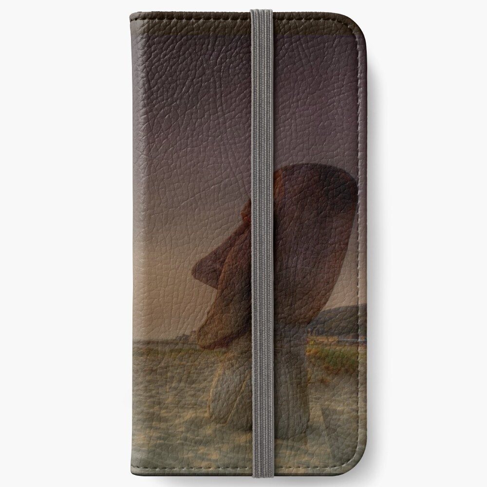 Silently Watching the Sunset iPhone Wallet