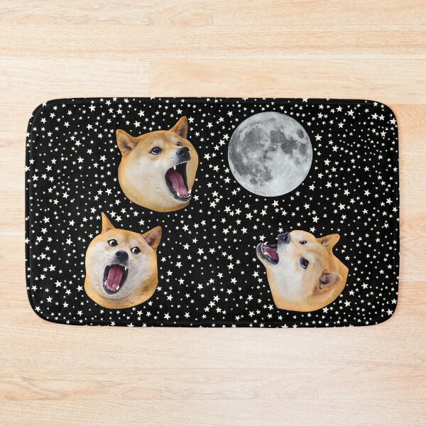 Item preview, Three Doge Night Howling at the Moon designed and sold by SirLeeTees.