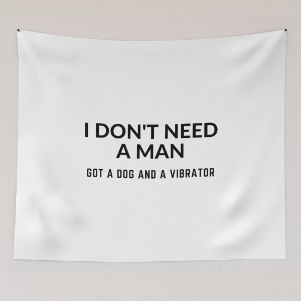 Item preview, Funny t-shirt for women - I don't need a man designed and sold by Pradja.