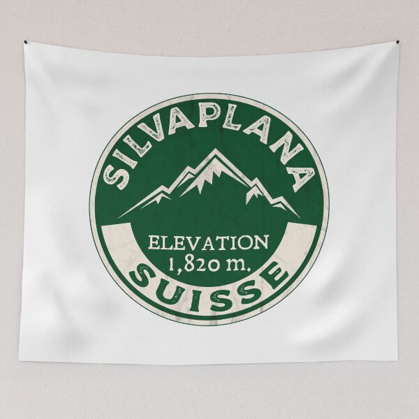 Item preview, Silvaplana Switzerland Skiing Ski Saint Moritz designed and sold by DESTINATIONS DECAL.