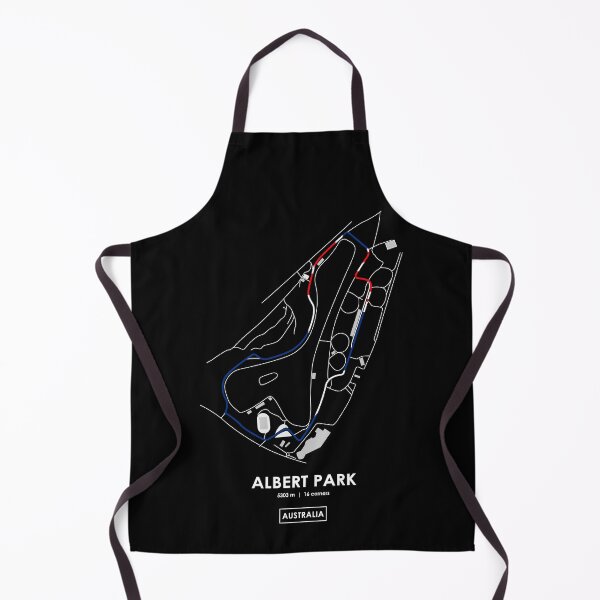 Item preview, ALBERT PARK - AUSTRALIA TRACK MAP FLAG designed and sold by andreanastasio.