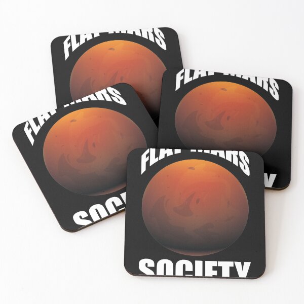 Item preview, Flat Mars Society Moon Universe Gift Idea designed and sold by Marco Damm.