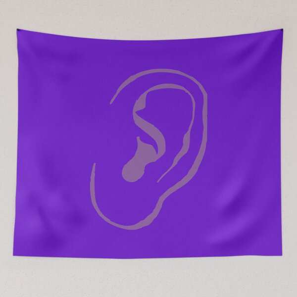 Item preview, ALL EARS - PURPLE designed and sold by WOOFANG.