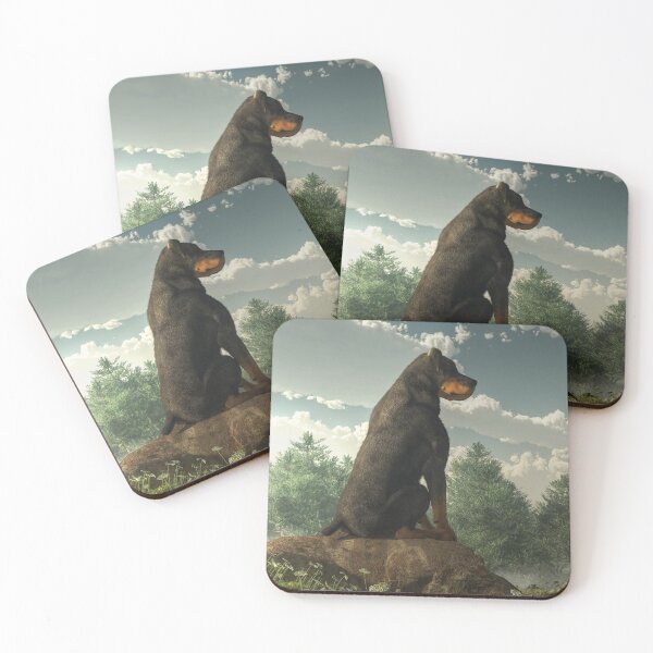 Item preview, Rottweiler in a Field designed and sold by Daniel Eskridge.