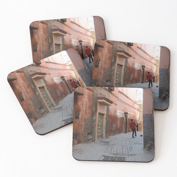 Item preview, Red City Walls in Marrakech Morocco designed and sold by AnNisaArt.