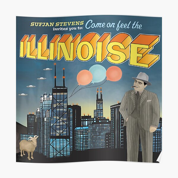 sufjan stevens illinois Poster