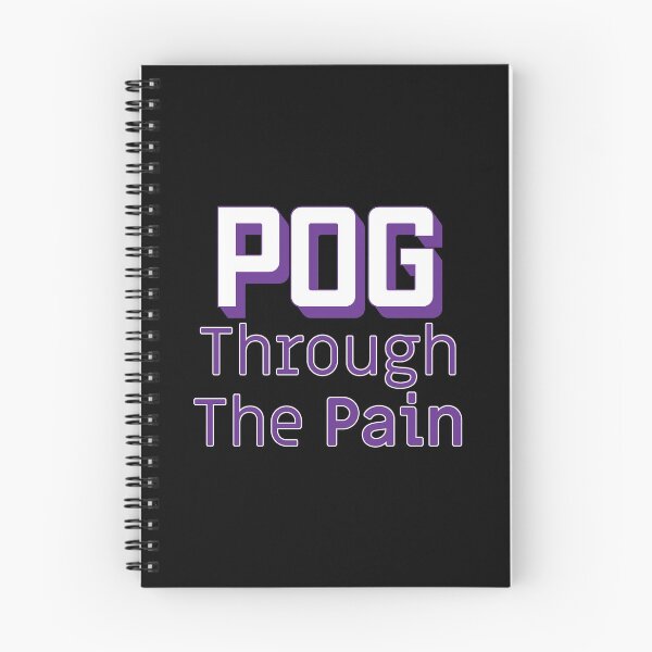 Item preview, POG through the Pain - Purple Text designed and sold by TheMajesticGoat.