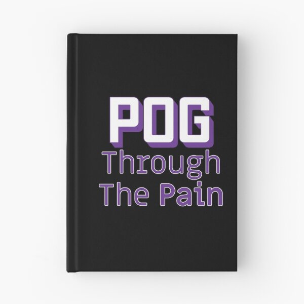 Item preview, POG through the Pain - Purple Text designed and sold by TheMajesticGoat.