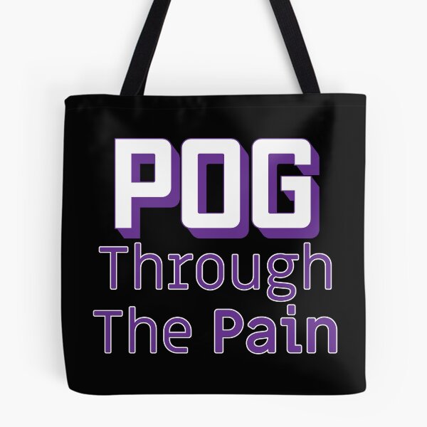 Item preview, POG through the Pain - Purple Text designed and sold by TheMajesticGoat.