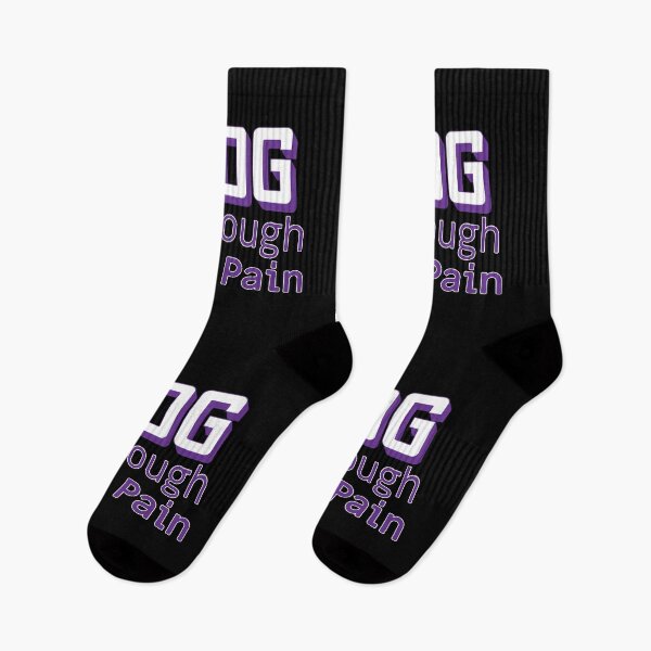 Item preview, POG through the Pain - Purple Text designed and sold by TheMajesticGoat.